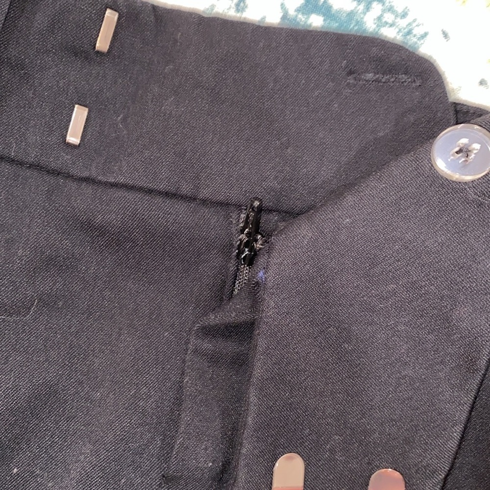 Merona black dress career pants size 10 - Picture 6 of 7